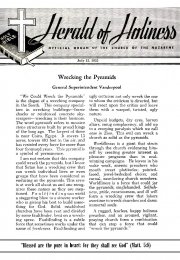 Title Page of Herald of Holiness - July 15, 1953