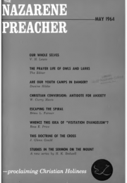 Title Page of Nazarene Preacher