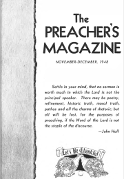 Title Page of Preacher's Magazine