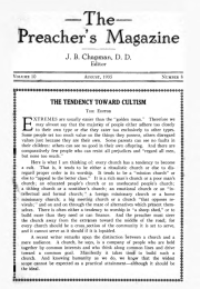Cover of Preacher's Magazine
