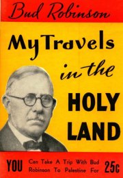 Image of book cover My Travels in the Holy Land