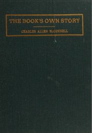 Book Cover Image - The Book's Own Story