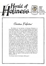 Herald of Holiness - July 2, 1958