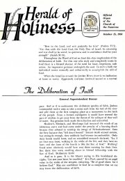 Herald of Holiness - October 15, 1958