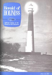 Herald of Holiness - June 19, 1963