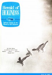 Herald of Holiness - July 10, 1963