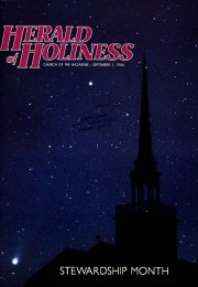 Herald of Holiness - September 1, 1986