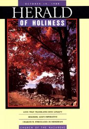 Herald of Holiness - October 15, 1988