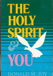 The Holy Spirit and You