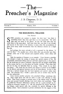 Cover of Preacher's Magazine