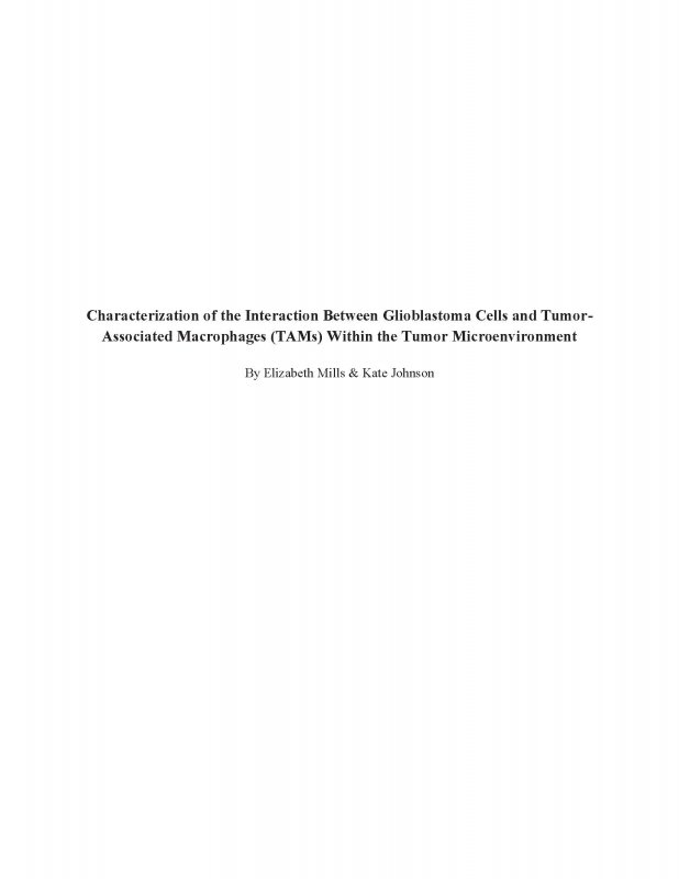 Mills Elizabeth,  Johnson Katharine Cover Page