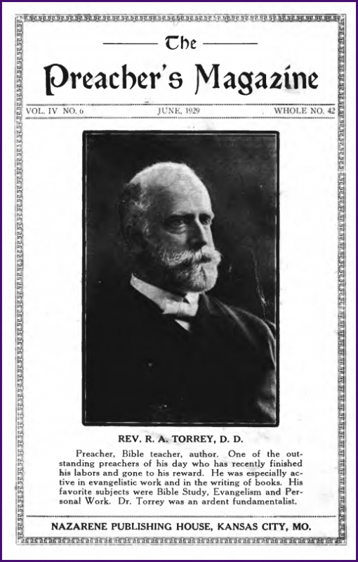 Cover of Preacher's Magazine