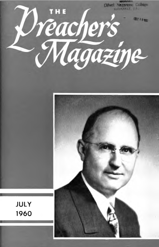 Cover of Preacher's Magazine Photo of Paul S. Rees