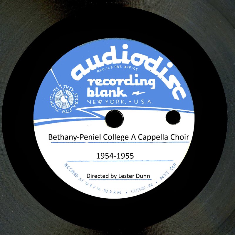 Bethany Peniel College A Cappella Choir 1954-1955 Albums