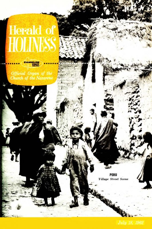 Herald of Holiness - July 18, 1962