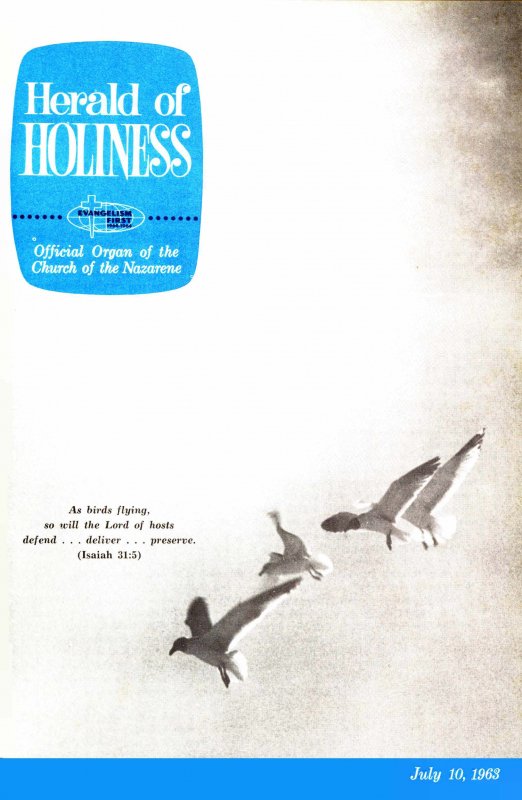 Herald of Holiness - July 10, 1963