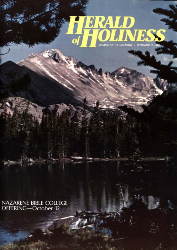 Herald of Holiness - September 15, 1980