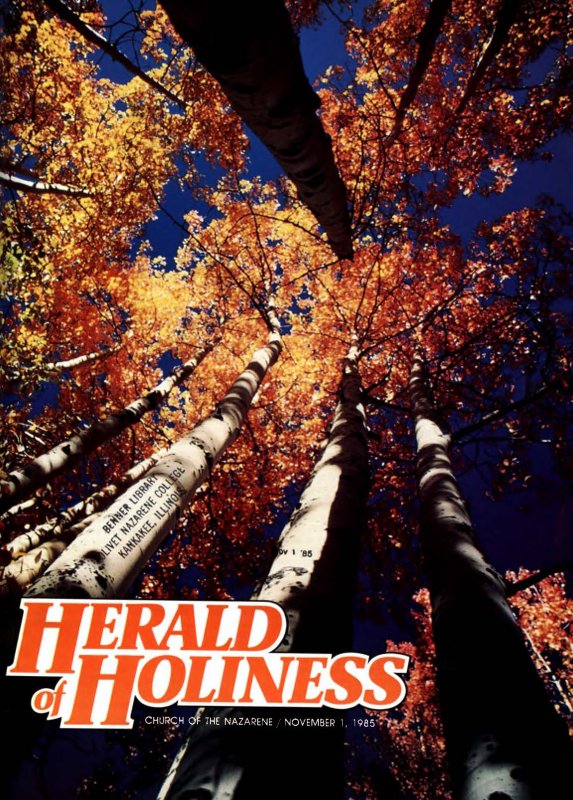 Herald of Holiness - November 1, 1985