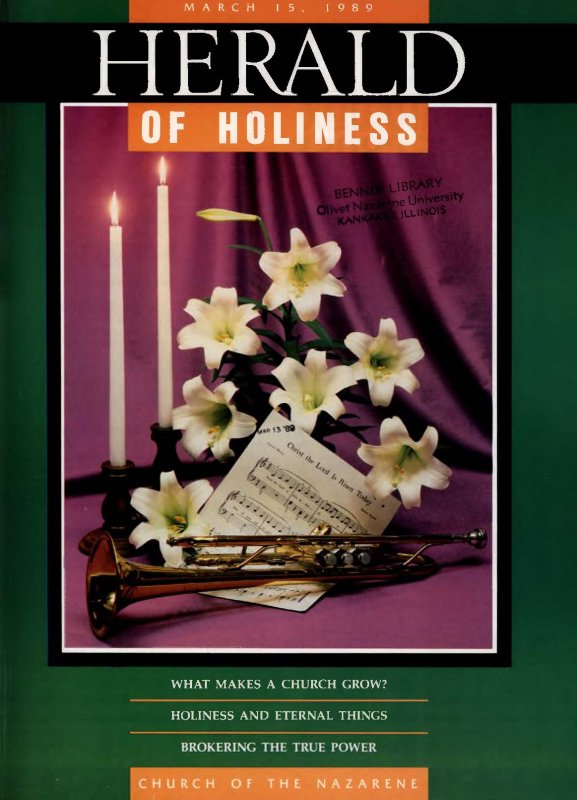 Herald of Holiness - March 15, 1989